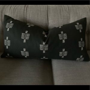 Mud-cloth Decorative Lumbar Pillow Cover